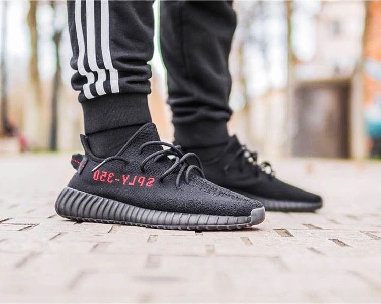 Yeezy Boost 350 V2 Black Red CP9652