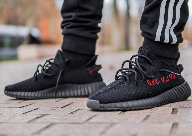 Yeezy Boost 350 V2 Black Red CP9652