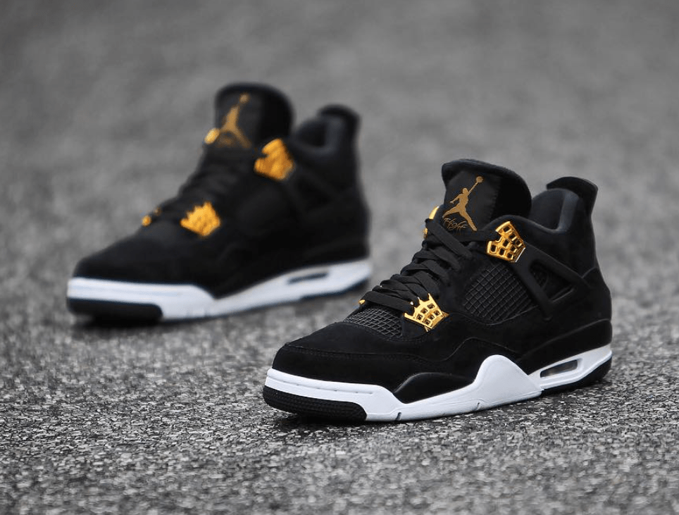 air jordan 4 retro metallic black