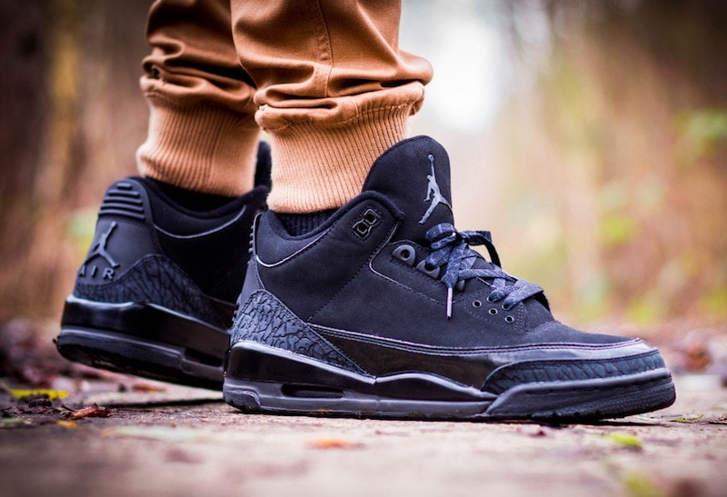 air jordan 3 black