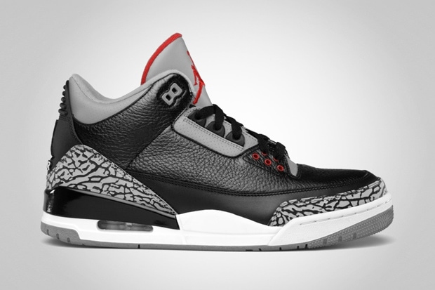 jordan 3 black red