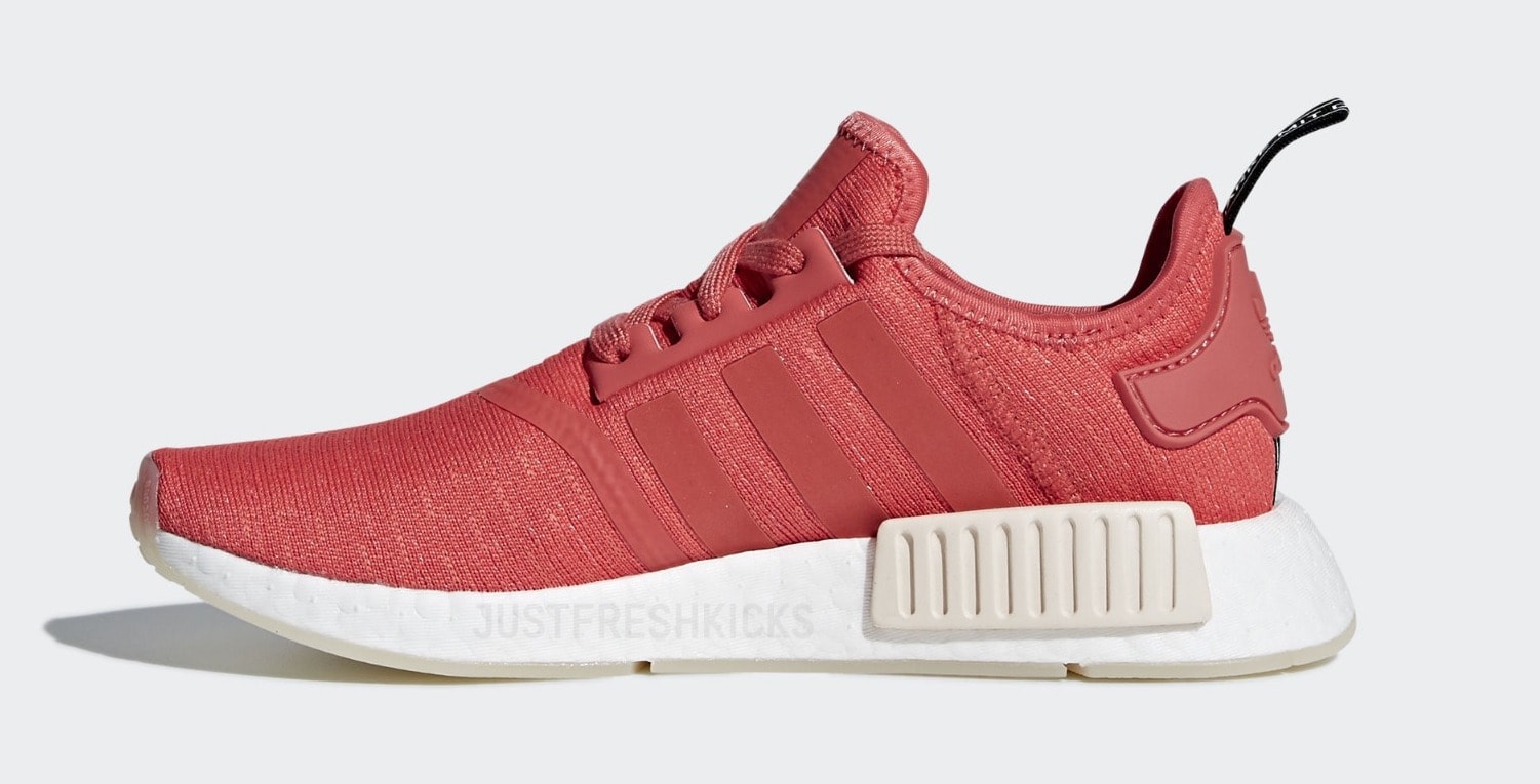 adidas nmd black scarlet