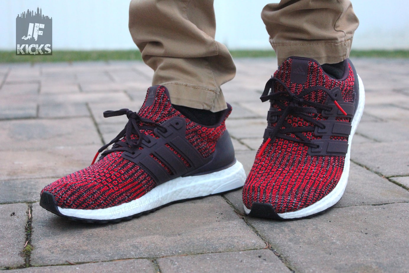 adidas ultra boost red wine
