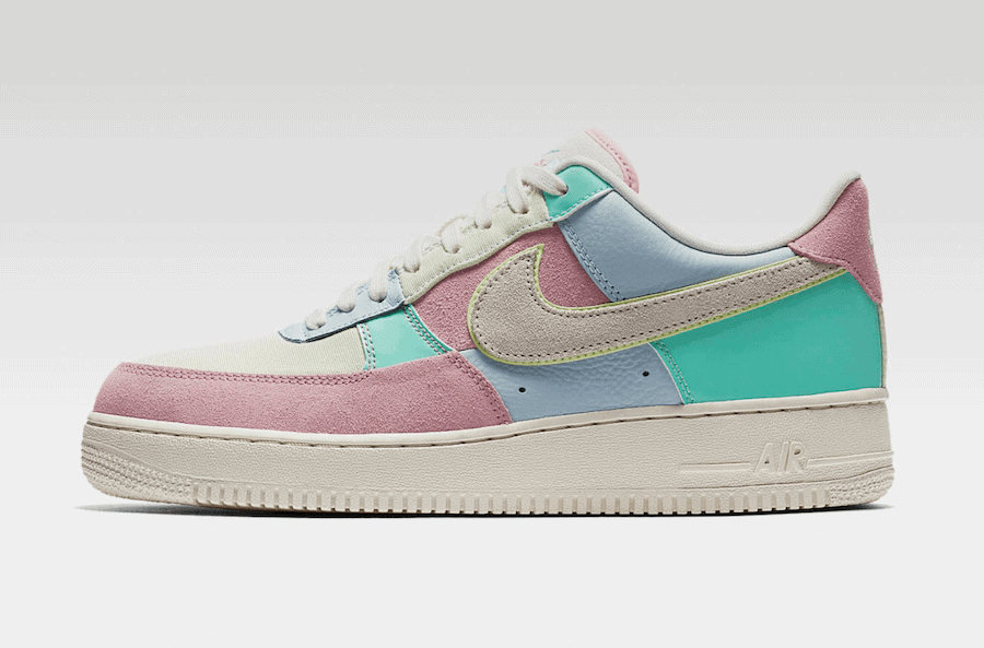 nike air force 1 low ice blue/sail/hyper turquoise/barely volt