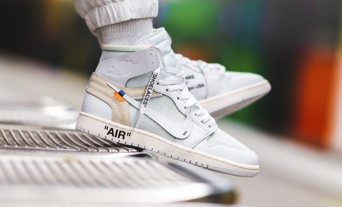 OFF-WHITE x Air Jordan 1 &quot;White&quot; Online Links - JustFreshKicks