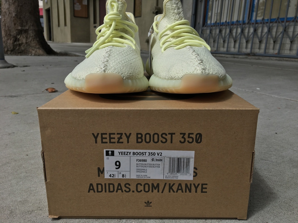 yeezy butter real