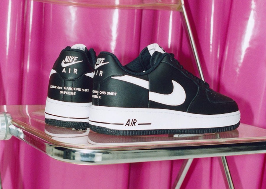 supreme x cdg air force 1