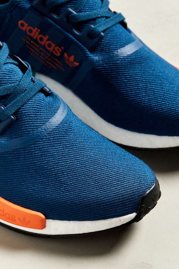 adidas nmd r1 blue and orange