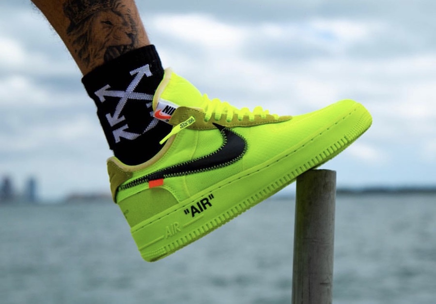 Off-White™ X Nike Air Force 1 Low "Green" Release