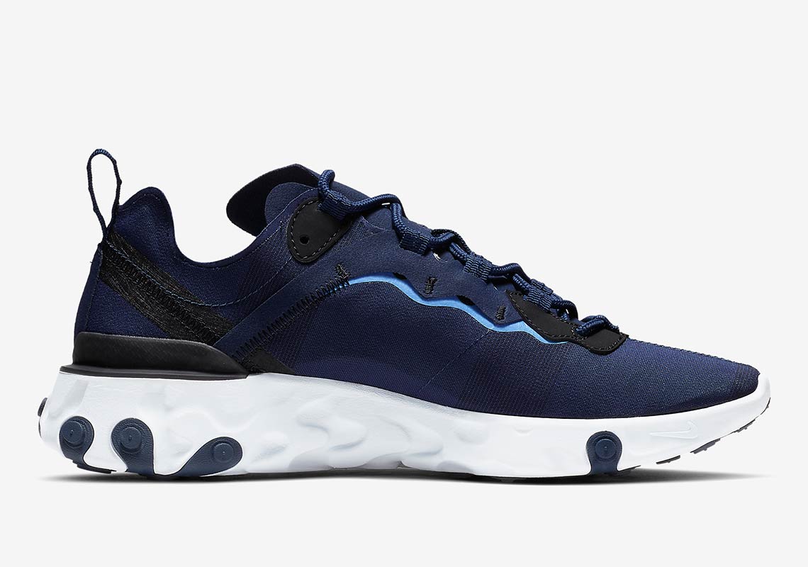 nike react element 55 navy blue