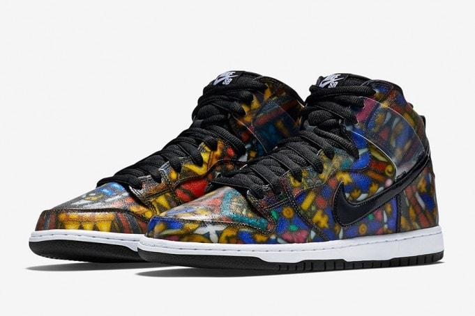 CNCPTS x Nike SB Dunk High ‘Stained Glass’ – Nike Release Date