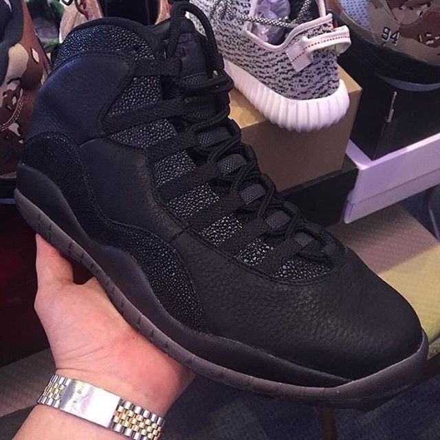 First Look at the Air Jordan 10 ‘OVO’ Black