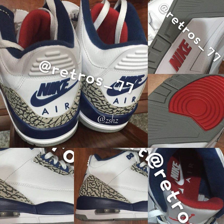 Air Jordan 3 True Blue 2016