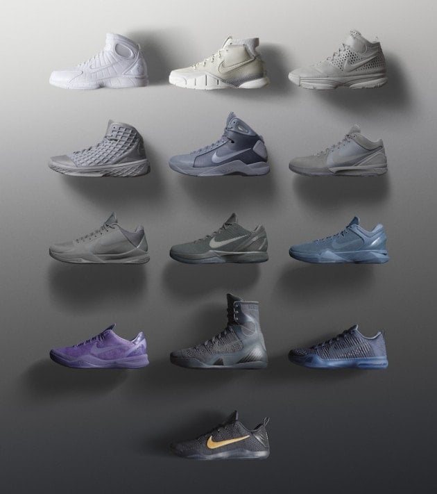 Nike Tribute To Kobe With “Black Mamba” Fade to Black Pack