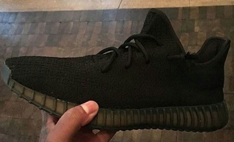 Rumors of a New All-Black adidas Yeezy Boost 550