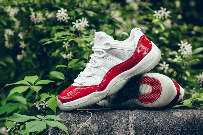The Air Jordan 11 Low “White/Varsity Red” Debuts This Saturday