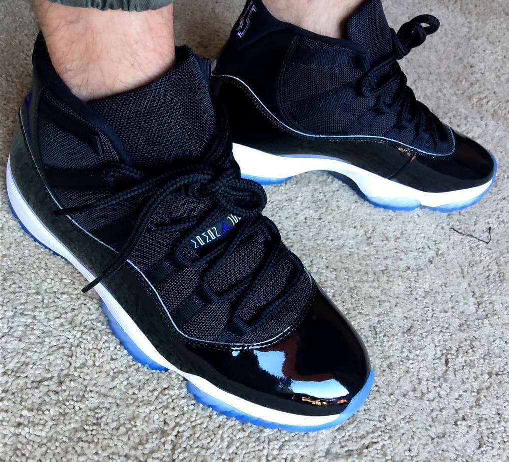 Air Jordan 11 "Space Jam" On Feet