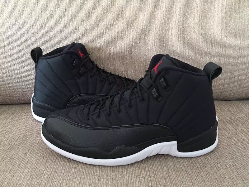 Neoprene-Air-Jordan-12-Nylon-Black-3