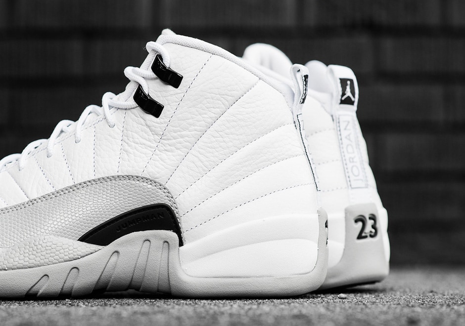 Air Jordan 12 Barons Wolf Grey