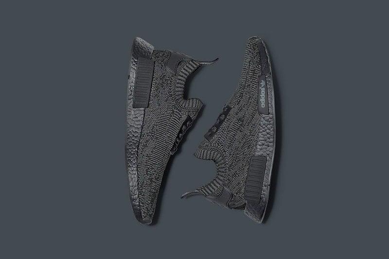 adidas NMD R1 Primeknit Pitch Black