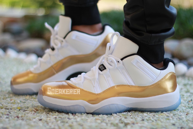 Air Jordan 11 Low Gold Coin