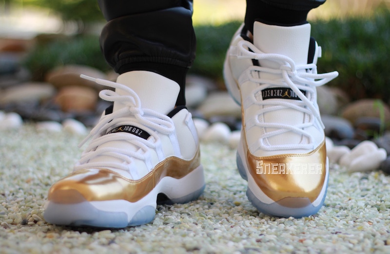 Air Jordan 11 Low Gold Coin