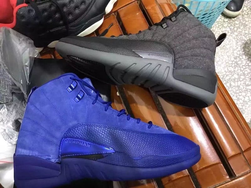 Air Jordan 12 Blue Suede