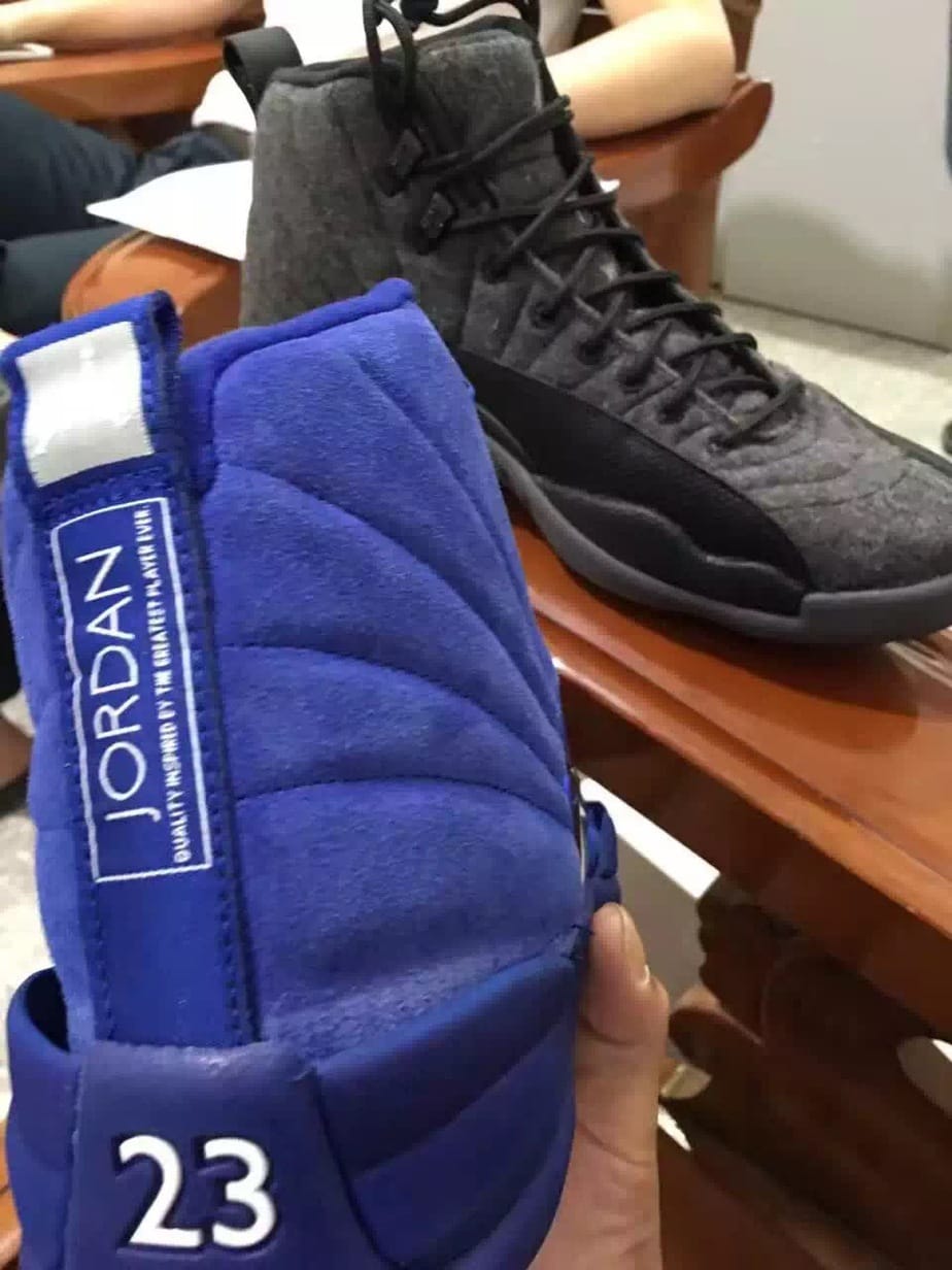 Air Jordan 12 Royal Blue Suede