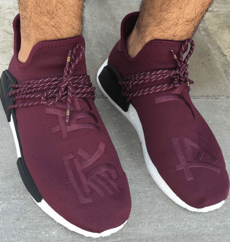 Maroon Pharrell NMD