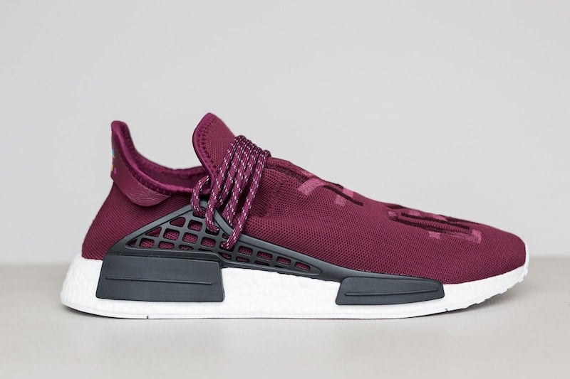 Pharell adidas NMD Burgundy