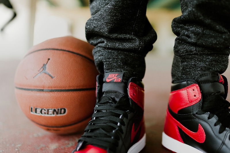 Air Jordan 1 Banned 2016 On Foot