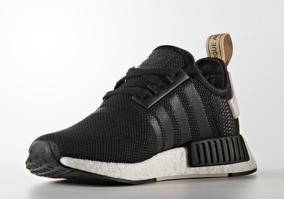 adidas NMD R1 Metallic Gold Black White