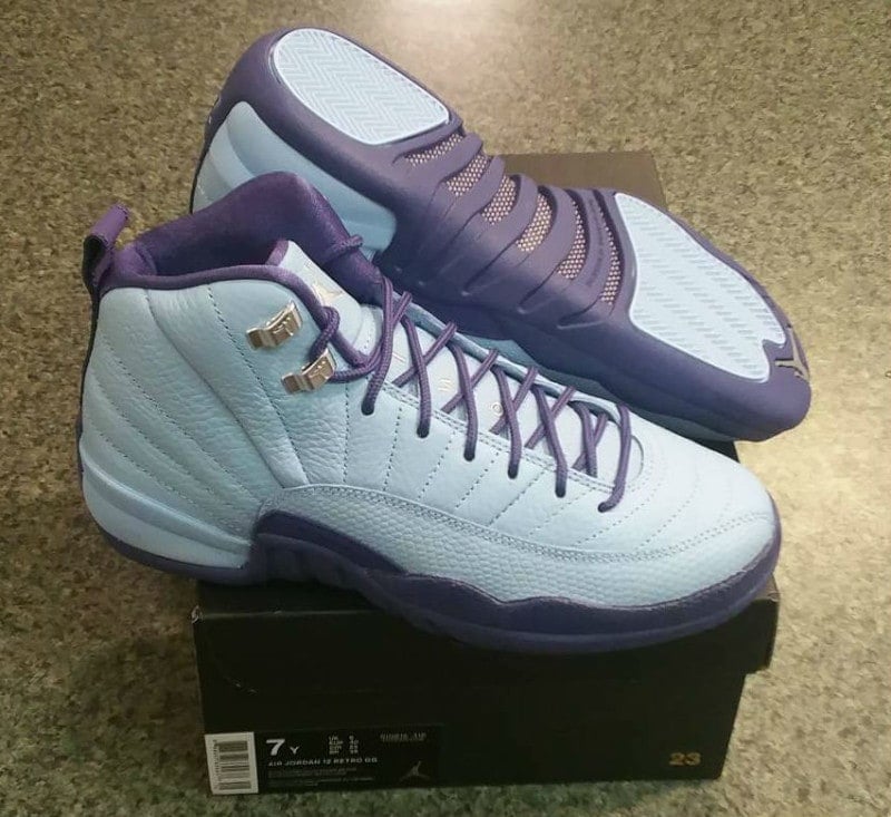 Air Jordan 12 GS Dark Purple Dust