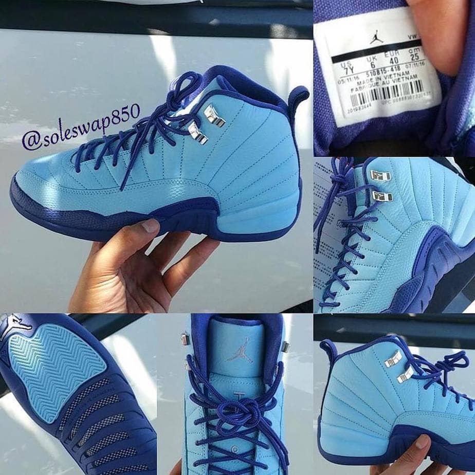 Air Jordan 12 GS Dark Purple Dust
