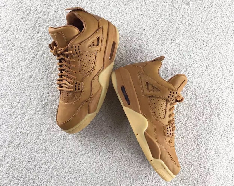 Air Jordan 4 Premium Ginger Wheat Gum