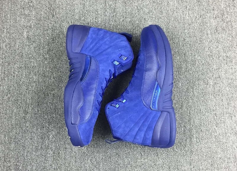 Air Jordan 12 Blue Suede