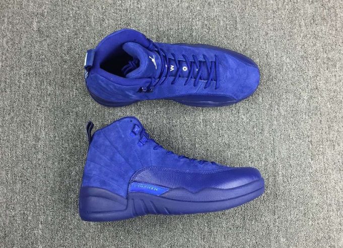 Air Jordan 12 Blue Suede
