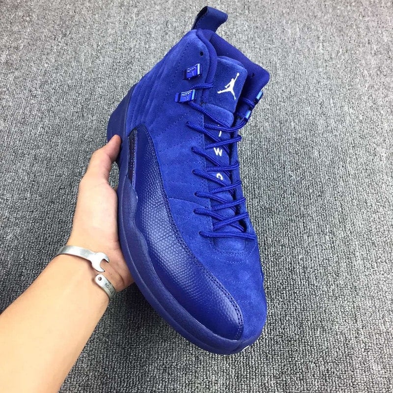 Air Jordan 12 Blue Suede