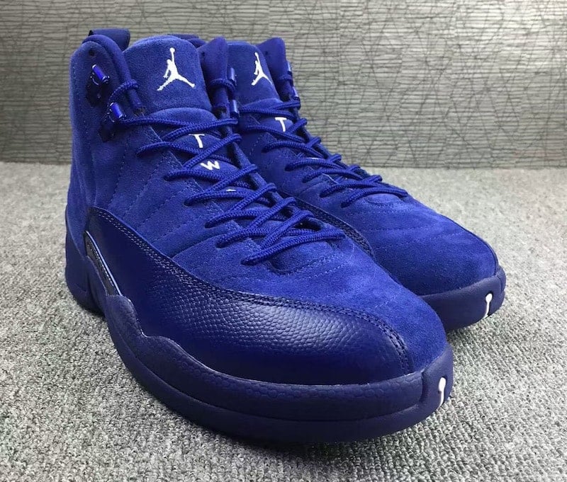 Air Jordan 12 Blue Suede