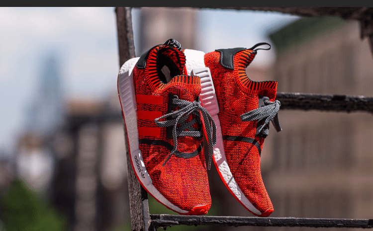 adidas NMD R1 Primeknit Red Apple NYC