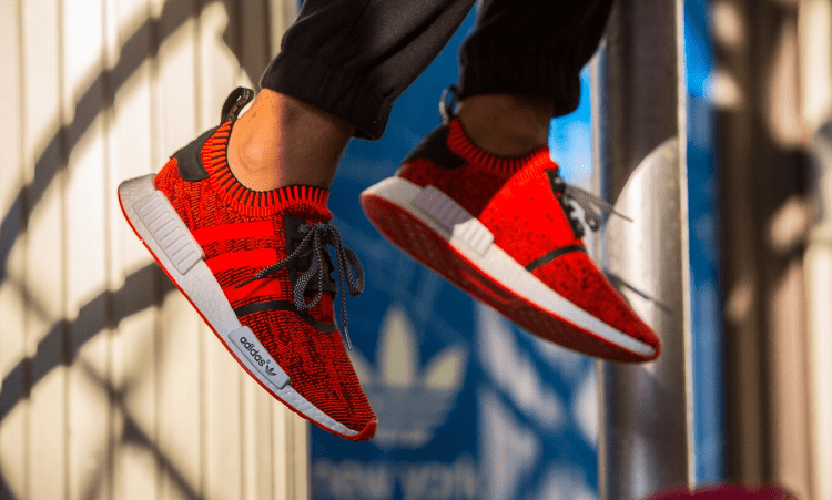 adidas NMD R1 Primeknit Red Apple New York City