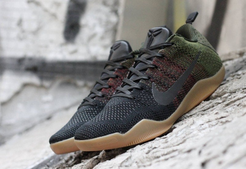 The Nike Kobe 11 4KB “Green Horse” Features Gum Soles