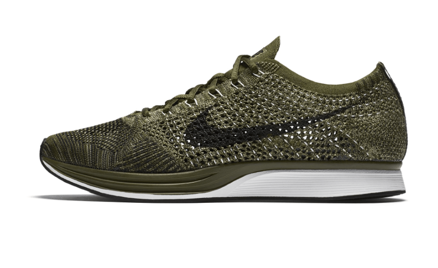 Nike Flyknit Racer Rough Green Olive