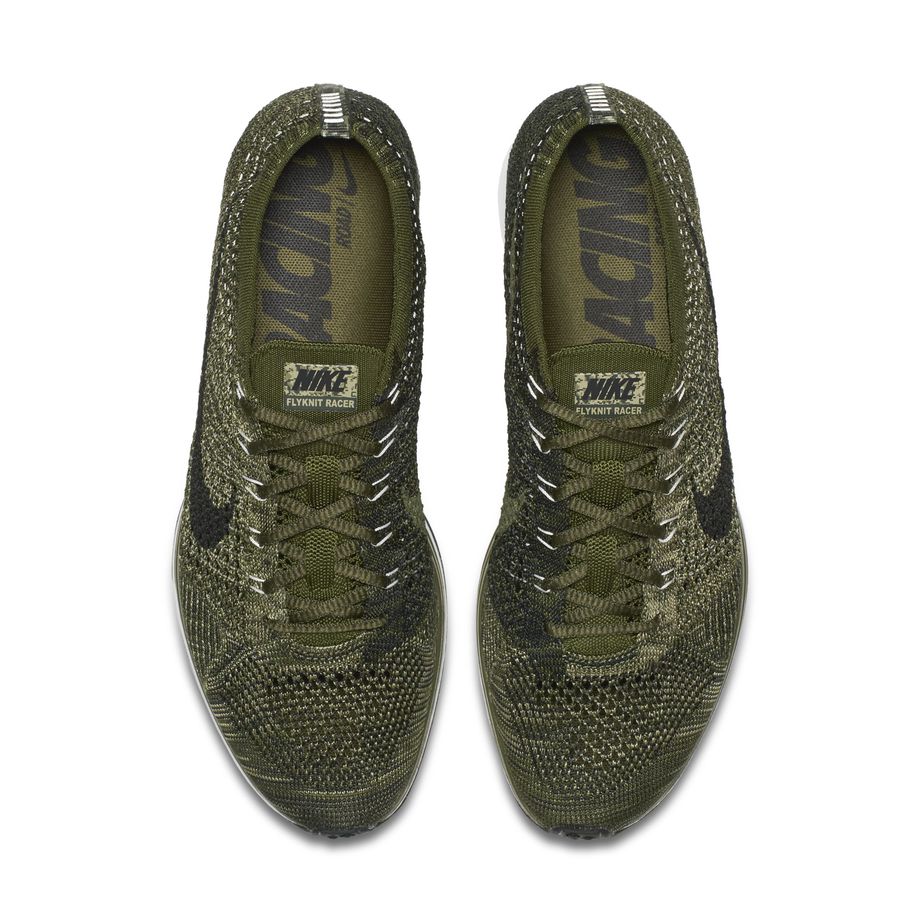 Nike Flyknit Racer Rough Green Olive