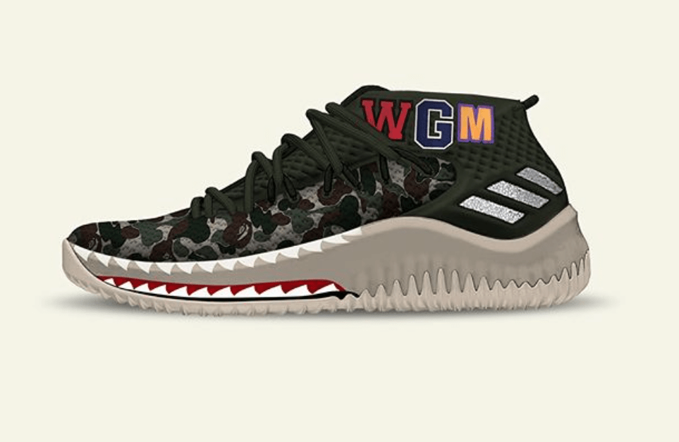 adidas Taps BAPE to Rework the Dame 4 JustFreshKicks