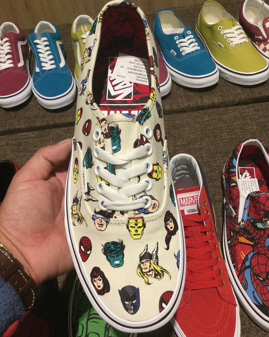 vans marvel tenis