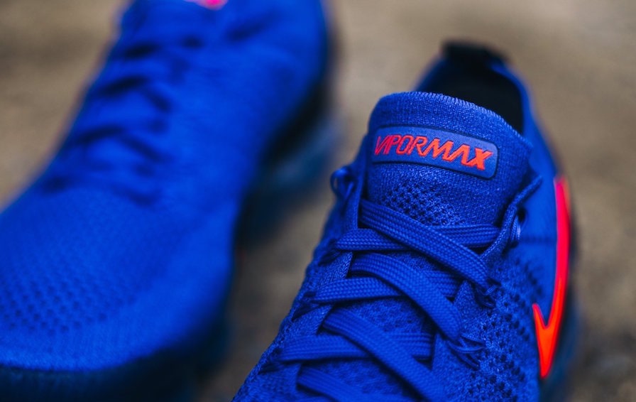 all blue vapormax flyknit