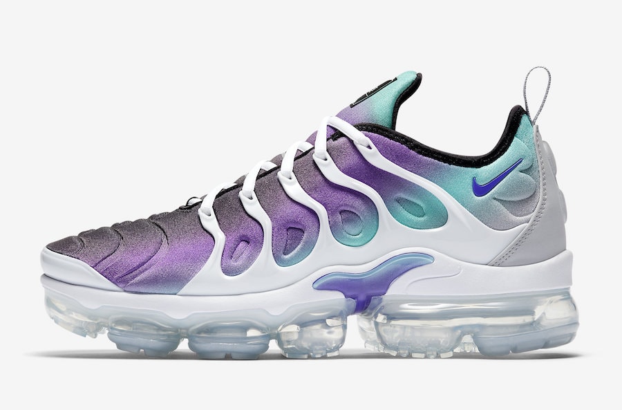 Nike Air Vapormax Plus "Grape" & "Crimson" April 2018 - JustFreshKicks