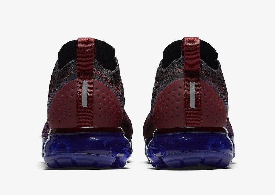 maroon and blue vapormax