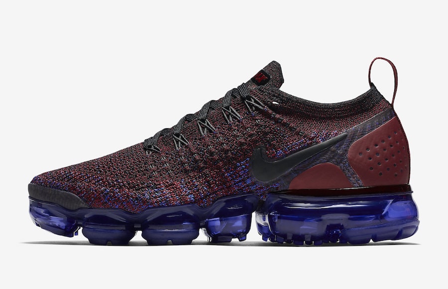 The Nike Vapormax Flyknit 2 Launches in Special Red Blue Tones Next Week